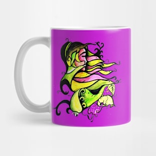 Girl and Nature Mug